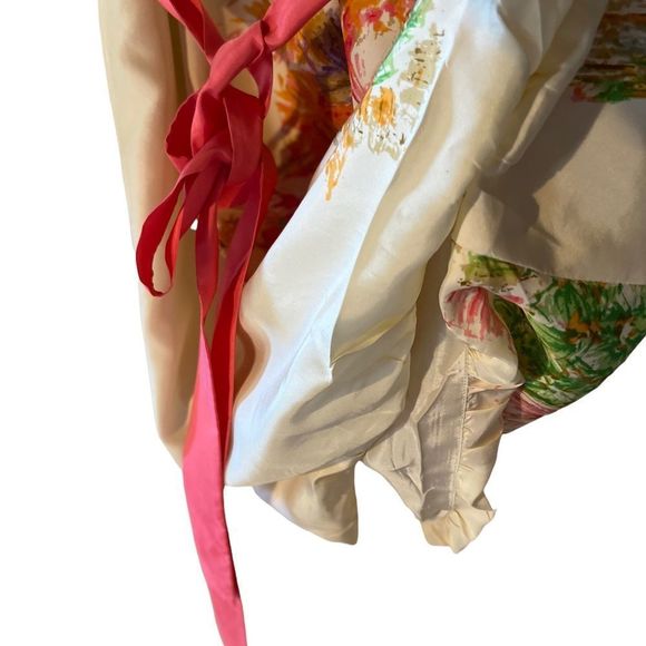 J.Crew Silk lovely Dress. Sz 2  Bubble Skirt - Picture 11 of 12